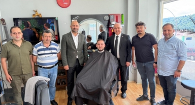 AK Parti Giresun Milletvekili Temür'den, Esnafa Ziyaret