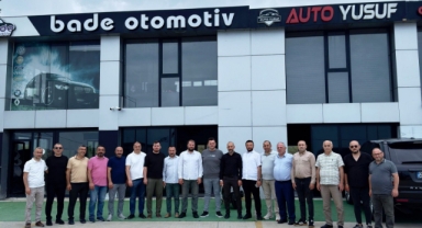 Bulancak AK Parti İlçe Başkanı Dik, Galericiler Sitesi Esnafıyla Buluştu