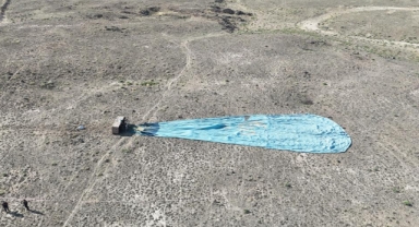Aksaray'da balon kazası