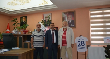 Alucra Belediye Başkanı Demirağ’a Ziyaret