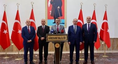 Bakan Tekin Giresun'da Konuştu: