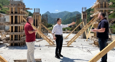 Başkan Özden Sahadaydı: Doğankent'te Devam Eden Projeler Yerinde İncelendi