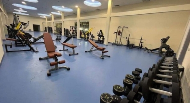 Batlama Spor Salonu Fitness Alanı 1 Günlük Bakıma Alınıyor