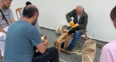 Dedesinden Öğrendi, Gençlere Öğretiyor: Giresun’da Sepet Zanaatına Hayat Veriyor