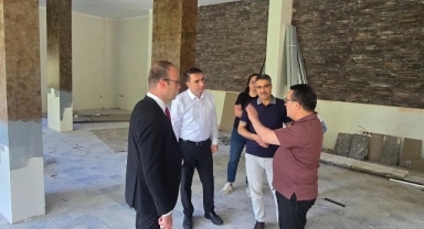 Dereli'de Yapımı Süren O Sosyal Tesis Yerinde İncelendi