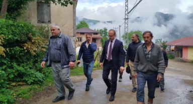 Dereli Kaymakamı Azman’dan Küçükahmet Köyü’ne Yerinde İnceleme