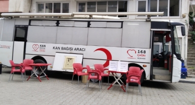 Doğankent'te kan bağışı kampanyası düzenlendi