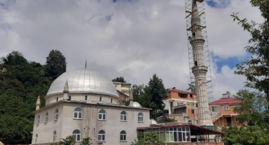 Espiye'deki O Cami, Minaresine Kavuştu