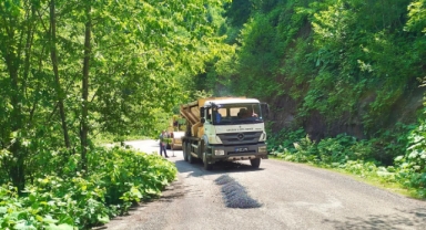 Giresun’da Köy Yolları Yenileniyor: İl Özel İdaresi’nden Yoğun Mesai