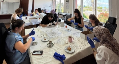 Giresun'da Samuray Arısı Üretimi Hız Kesmeden Devam Ediyor