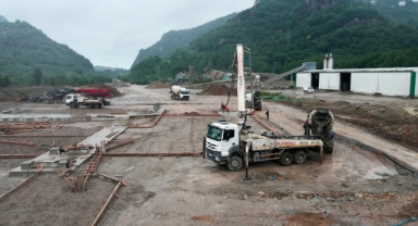 Giresun’da Ulaşımda Yeni Dönem: Tirebolu Asfalt Plenti Hizmete Hazırlanıyor