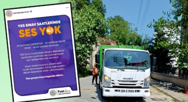 Giresun'da YKS Sınavında Çöp Kamyonu Gürültüsü Skandalı!