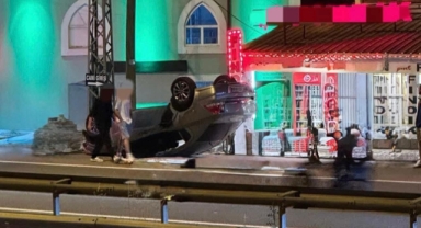 Giresun’daki feci kaza kamerada: 1 ölü, 2 yaralı   