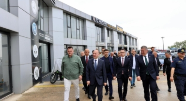 Giresun Valisi Serdengeçti Bulancak Galericiler Sitesi'nde Esnaf Ziyaretinde Bulundu