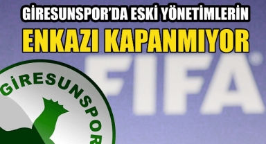 Giresunspor'da Eski Yönetimlerin Enkazı Kapanmıyor