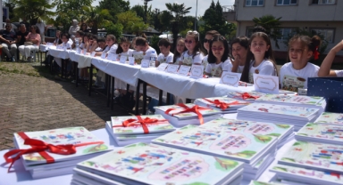 Görele'de öğrencilerin yazdığı hikayeler kitaplaştırıldı