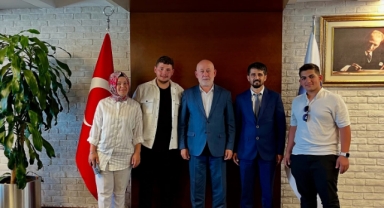 Kocaeli Şebinkarahisar Derneği’nden, Başkan Şentürk’e Ziyaret