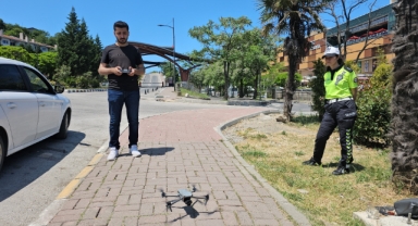 Kurban Bayramı Öncesinde Trafikte Dron Destekli Denetim