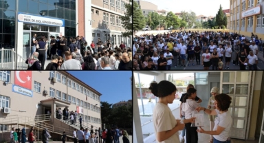 LGS kapsamındaki merkezi sınav başladı