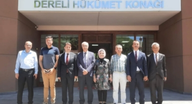 Milli Eğitim Bakanlığı Heyeti Dereli’de Eğitim Göstergelerini Değerlendirdi