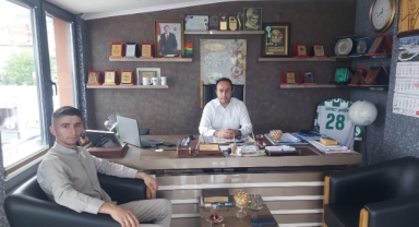 Muhtar Usta'dan, Giresun İl Genel Meclisi Başkanı Şahin’e Ziyaret