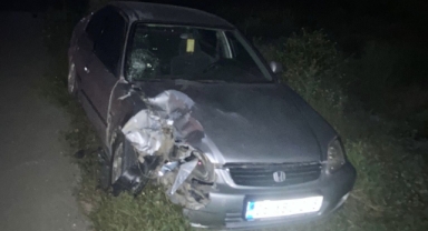 Otomobille çarpışan motosikletin sürücüsü öldü