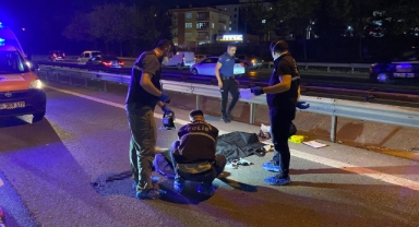 Otoyoldan karşıya geçerken otomobilin çarptığı bir kişi hayatını kaybetti