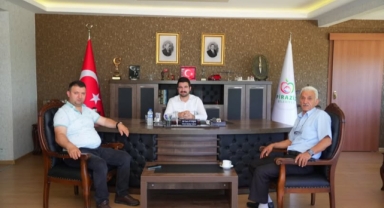 Piraziz Belediye Başkanı Ayyıldız’a Nezaket Ziyareti