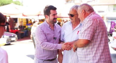 Piraziz Belediye Başkanı Ayyıldız, Pazar Yerinde Vatandaşlarla Buluştu