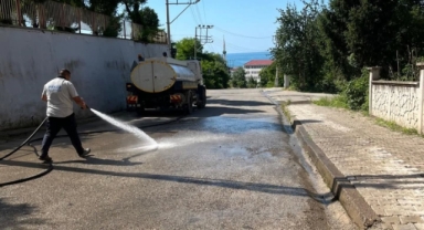 Piraziz'de Hijyen ve Düzen İçin Yoğun Mesai