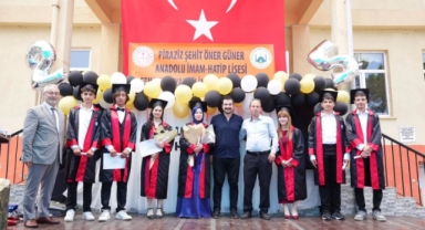 Piraziz Şehit Öner Güner AİHL’de Mezuniyet Coşkusu