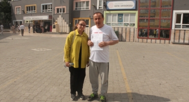 Samsun'da 62 yaşındaki Topçuoğlu 44. kez üniversite sınavına girdi