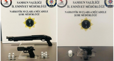 Samsun'da uyuşturucu operasyonunda 7 zanlı yakalandı