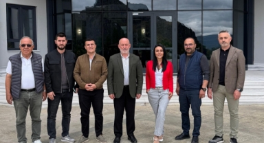 Şebinkarahisar Belediye Başkanı Şentürk’ten Yeni Eğitim Yatırımına Destek Ziyareti