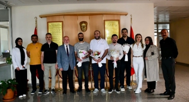 Şebinkarahisar Belediye Başkanı Şentürk’ten Yeni Hekimlere Ziyaret