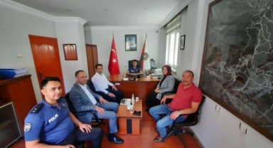 Şebinkarahisar Belediyesi’nden Emniyete Ziyaret