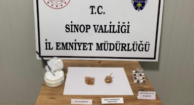 Sinop'ta uyuşturucu operasyonunda yakalanan 1 kişi tutuklandı