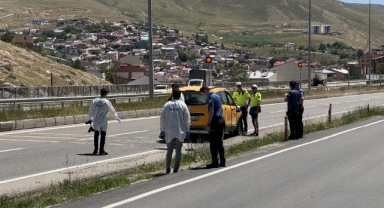 Taksinin çarptığı yaya hayatını kaybetti