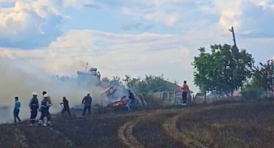 Tarlayı ateşe verdi, polis izini 96 saatte buldu