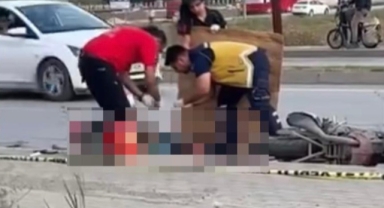 Tırla çarpışan motosikletin sürücüsü hayatını kaybetti