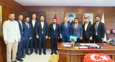 TÜGVA Genel Başkanı Beşinci'den Giresun Valisi Serdengeçti’ye Ziyaret