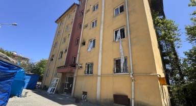 Zonguldak'ta doğal gaz kaynaklı patlamanın yaşandığı bina tahliye edildi