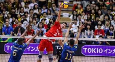 A Milli Erkek Voleybol Takımı, Brezilya'ya 3-1 kaybetti