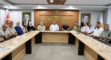 AK Parti Giresun İl Başkanlığı’nda Haftalık Olağan Yönetim Kurulu Toplantısı Gerçekleştirildi