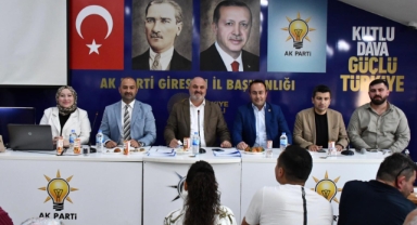 Ak Parti Giresun Merkez İlçe Danışma Toplantısında Salon Doldu Taştı
