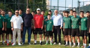 AK Parti İl Başkanı Yılmaz'dan Yeni Sezon Öncesi Giresunspor'a Destek Ziyareti