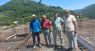 Aydındere’de Eğitim Yatırımları Devam Ediyor: İlkokul İnşaatında Sona Doğru