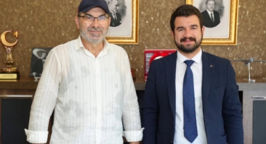 Başkan Turan’dan, Piraziz Belediye Başkanı Ayyıldız’a Ziyaret
