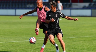 Beşiktaş günü çift antrenmanla tamamladı