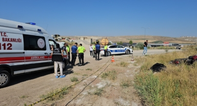 Çorum'da devrilen üç tekerlekli motosikletin sürücüsü hayatını kaybetti